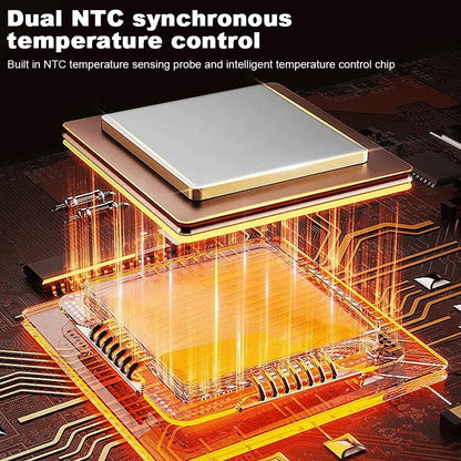 Electric Warming Tray with Adjustable Temperature for Parties & Family Gatherings - Fast Heating Silicone Plate